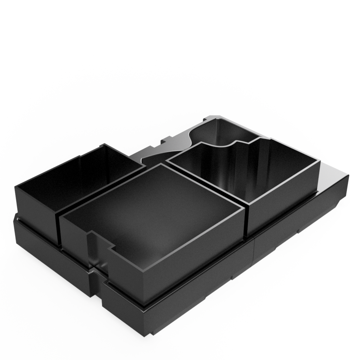 Milwaukee Packout 3-Drawer Tool Box Insert for M12 FUEL 14” Impact Driver Gen 3 by Stackout3D