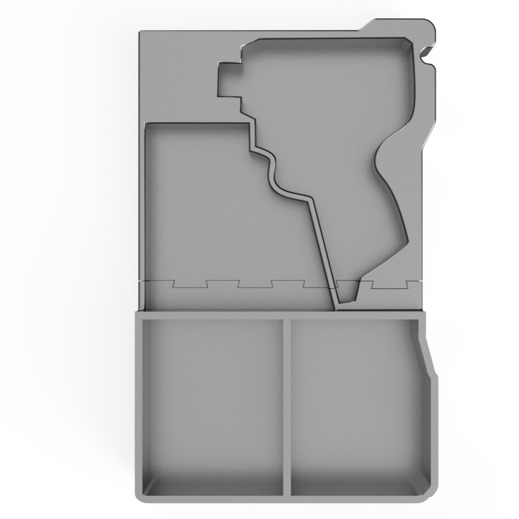 Organizer Insert for Fuel Hex Impact By Stackout3D