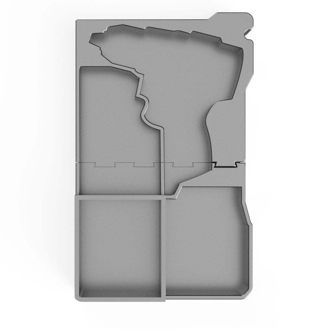 Organizer Insert for Fuel Hammer Drill By Stackout3D