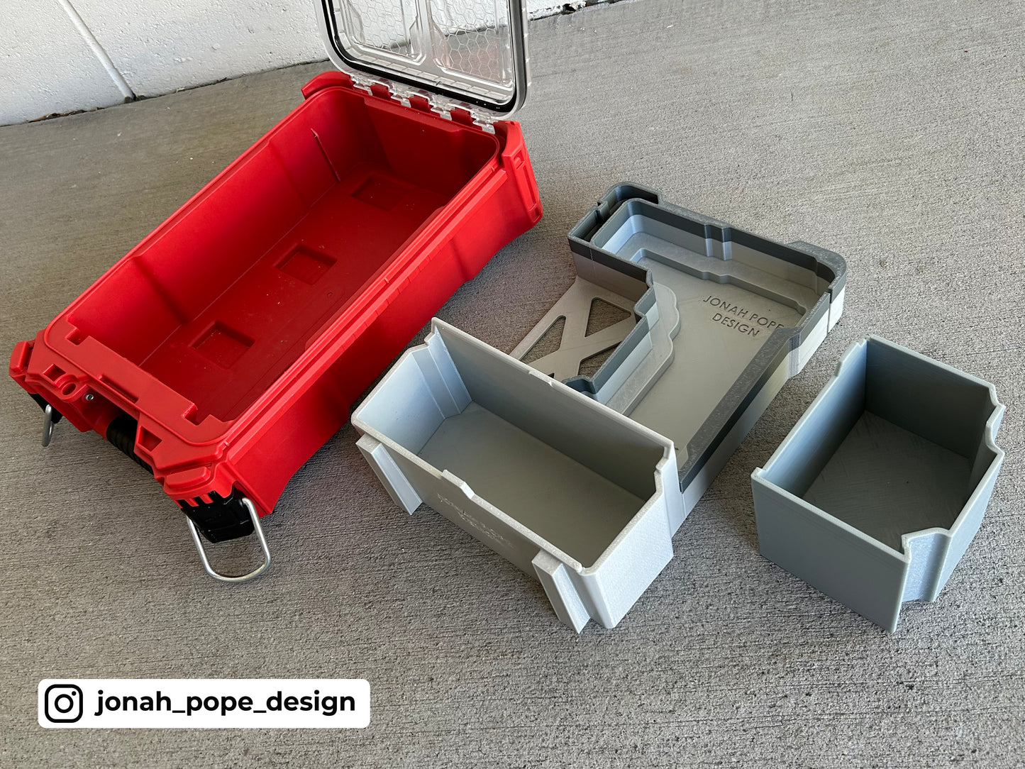 DeWalt Heat Gun Insert for Compact Organizer By Jonah Pope Design