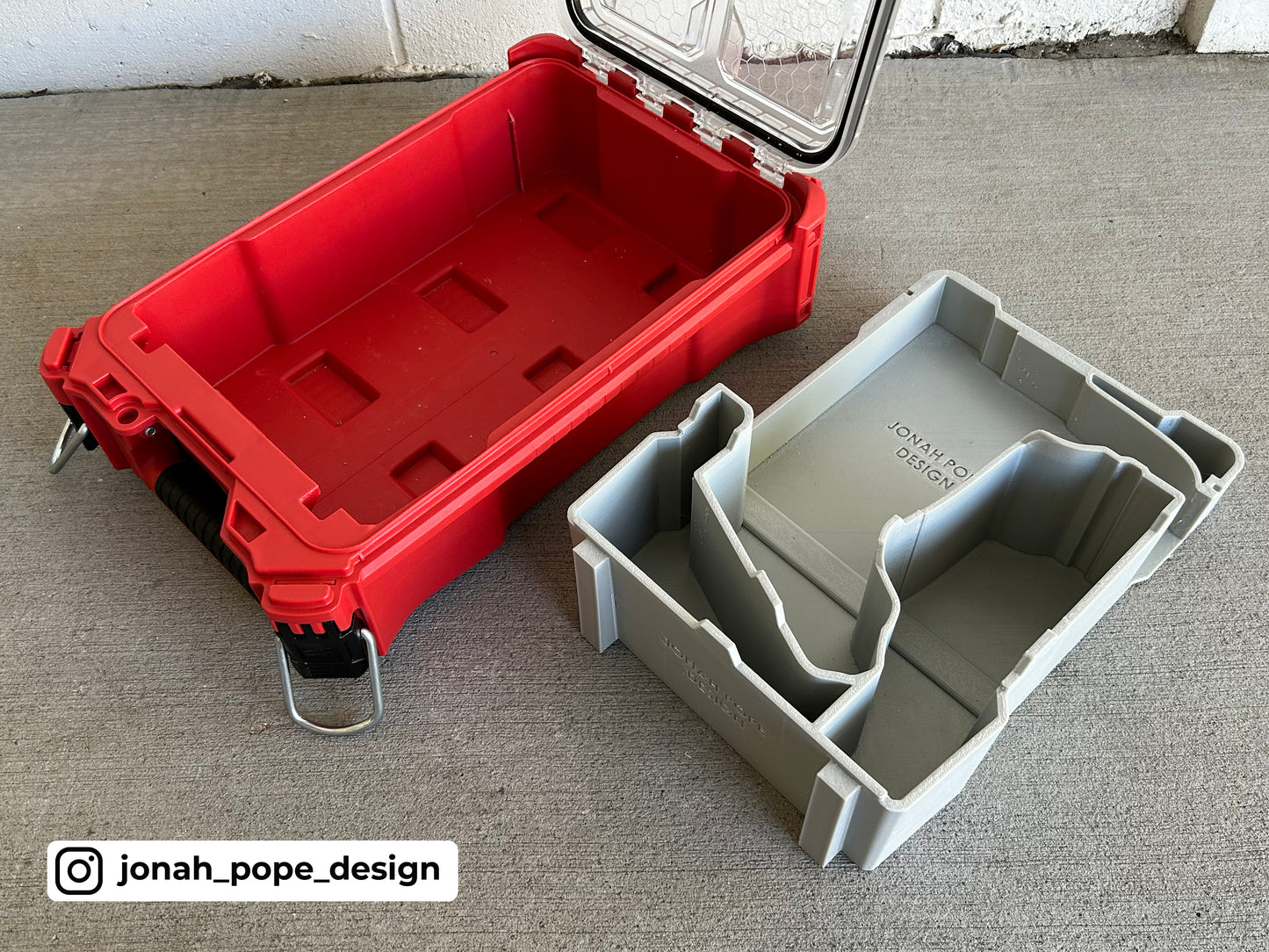 Dewalt Barrel Jigsaw Insert for Compact Organiser By Jonah Pope Design