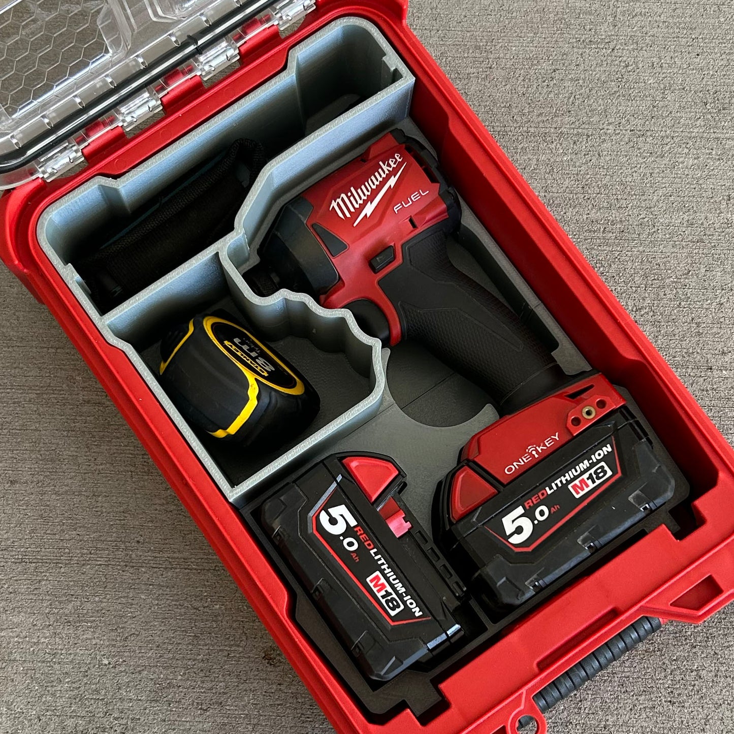 M18 Impact Gen 3 Storage Insert for Compact Organiser By Jonah Pope Design