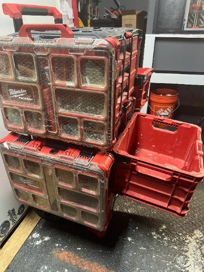 Milwaukee Packout Front Loader Latch Upgrade Kit