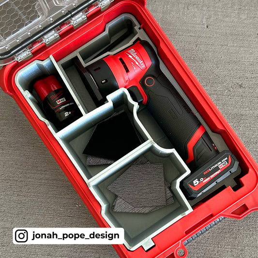 M12 Detail Sander Insert for Compact Organiser By Jonah Pope Design