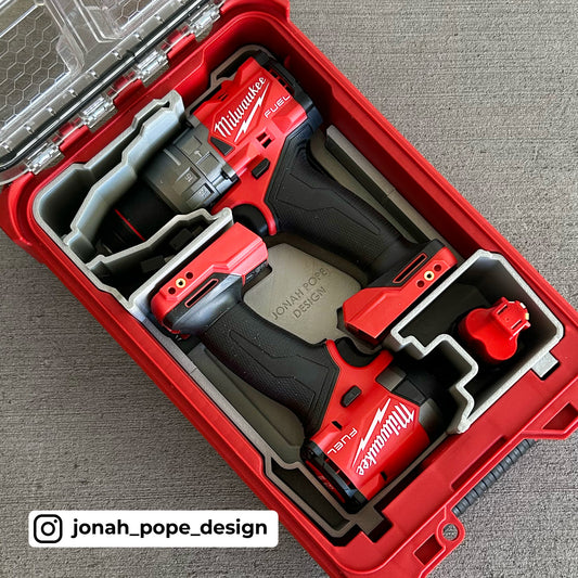 M18 Gen 4 Drill & Impact Organiser By Jonah Pope Design