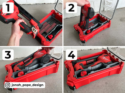 M12 Cable Stapler Compact Organiser