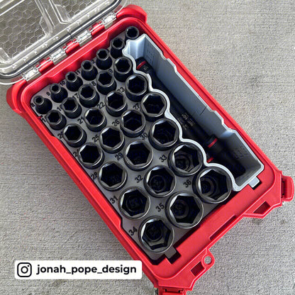 Shockwave METRIC socket set insert for Compact Organiser by Jonah Pope Design