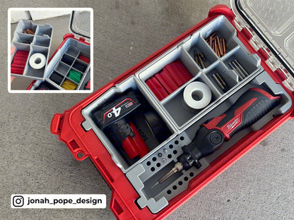 M12 Soldering Iron Insert for Compact Organiser by Jonah Pope Design