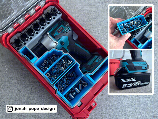 Makita 18V Rivet Nut tool and Mandrel set