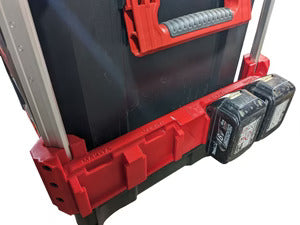 Rail Mount Makita 18V Battery Holder x4 By Louis Hepburn