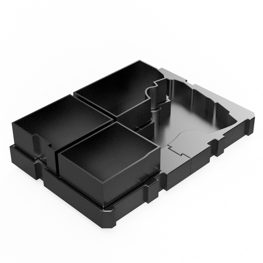 Milwaukee Packout 3-Drawer Tool Box Insert for Hammer Drill Driver by Stackout3D