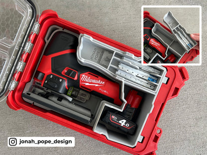 M12 Jigsaw FUEL Insert for Compact Organiser By Jonah Pope Design