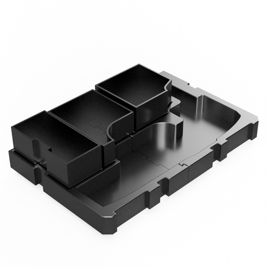 3-Drawer Tool Box Insert for M12 Nibbler by Stackout3D