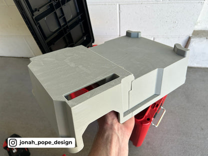 M18 Router Insert for Packout Compact Tool Box By Jonah Pope Design