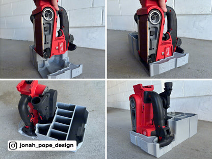 M18 Belt sander insert for Packout Compact Tool Box by Jonah Pope Design