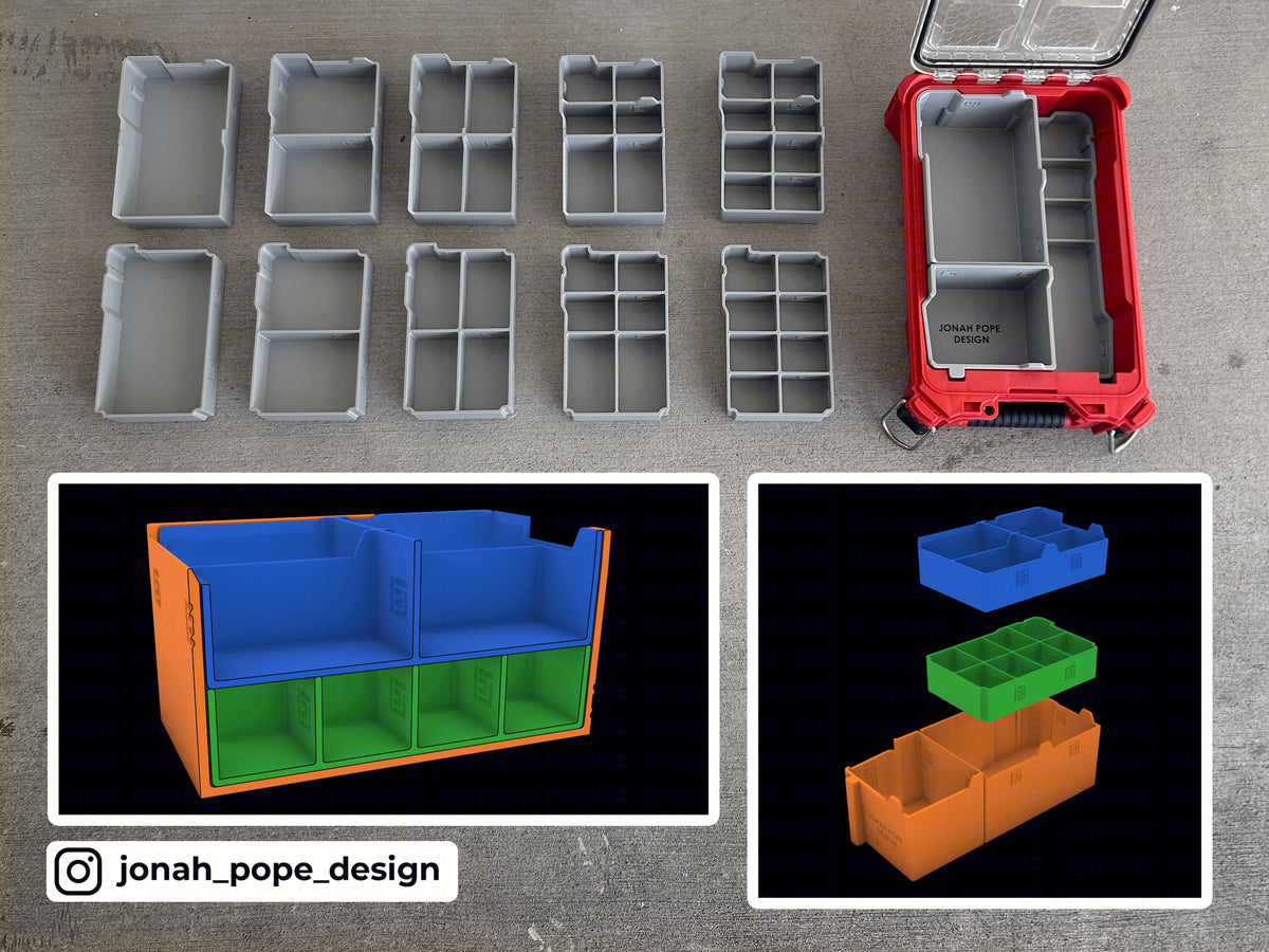 M12 Soldering Iron Insert for Compact Organiser by Jonah Pope Design