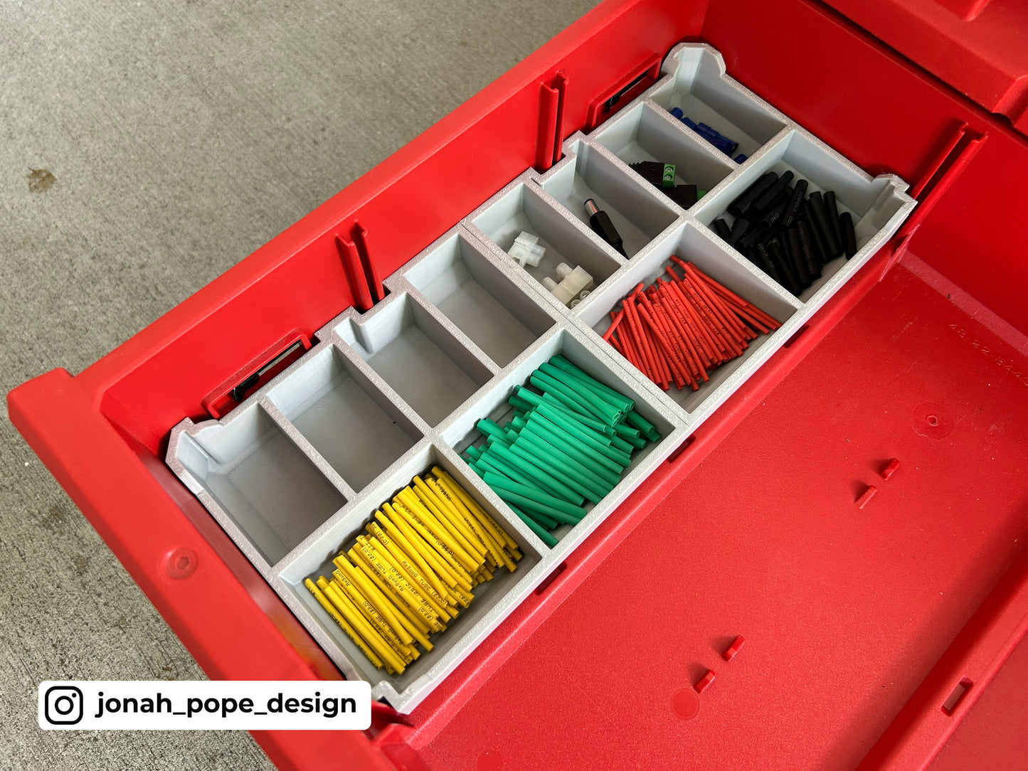 M12 Soldering Iron insert for Milwaukee Packout 2/3 Draw By Jonah Pope Design