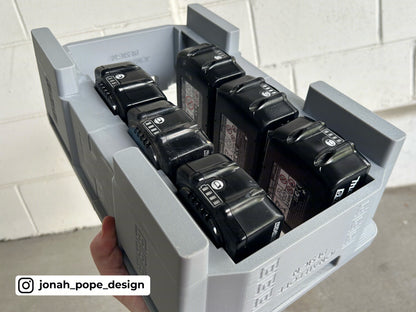 Makita battery insert for Packout Compact Tool Box by Jonah Pope Design