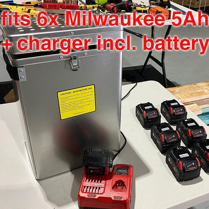 Bat-Safe XL - Charging & Storage Battery Safe Box