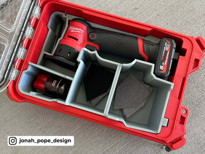 M12 Detail Sander Insert for Compact Organiser By Jonah Pope Design