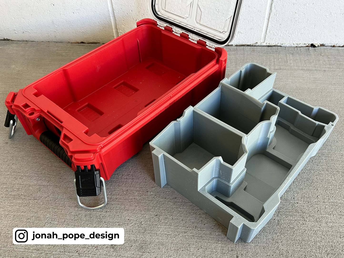 M12 Detail Sander Insert for Compact Organiser By Jonah Pope Design