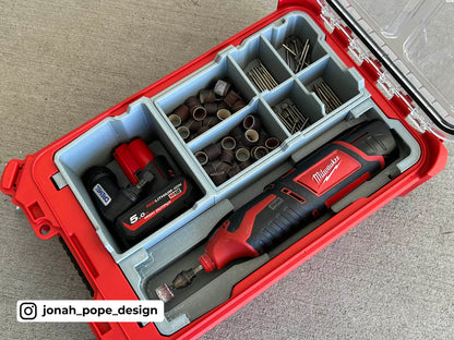 M12 Dremel/Rotary Insert for Compact Organiser By Jonah Pope Design