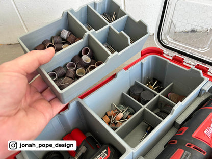 M12 Dremel/Rotary Insert for Compact Organiser By Jonah Pope Design