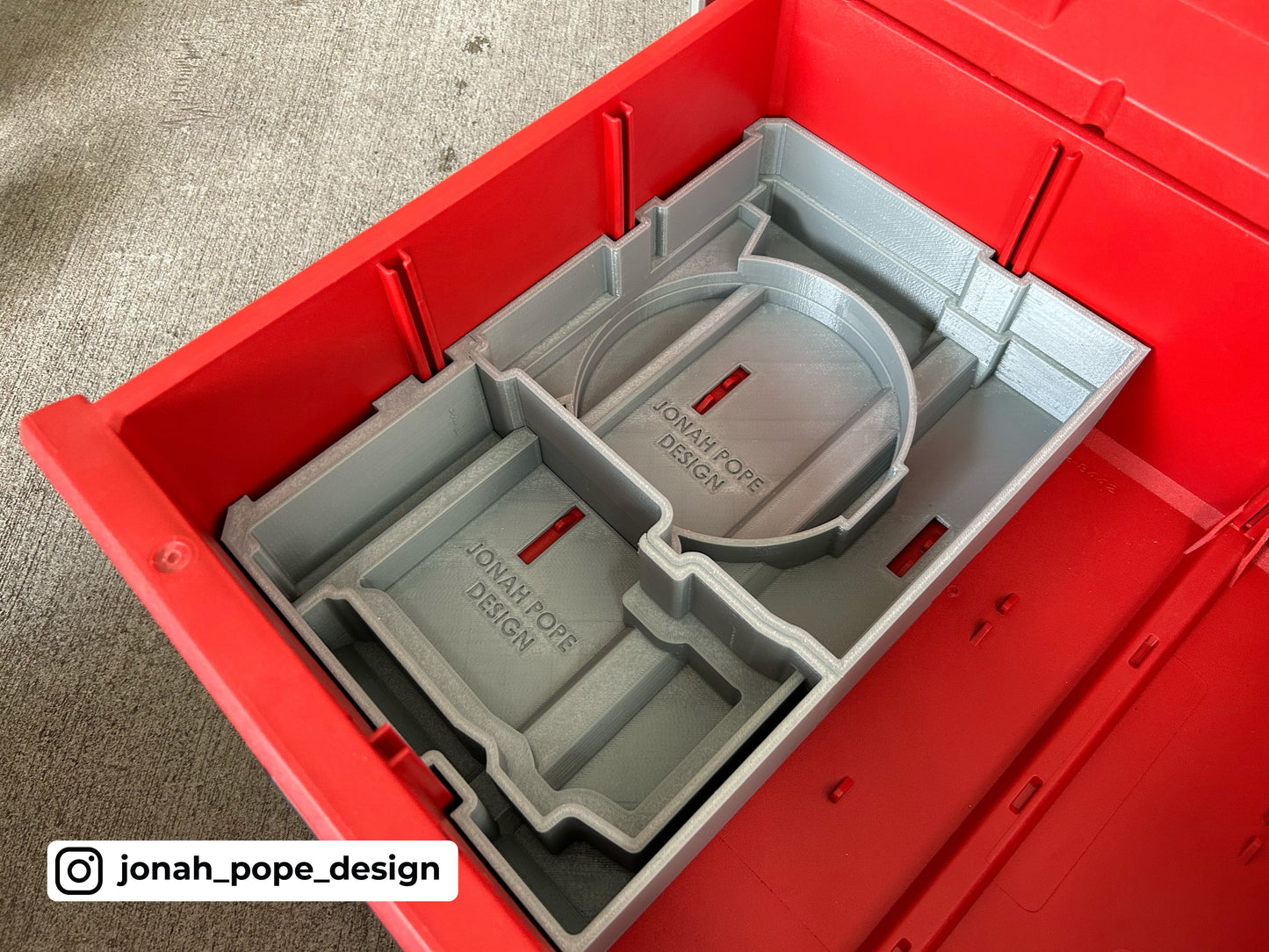 M18 Router Insert For 2/3 Draw By Jonah Pope Design
