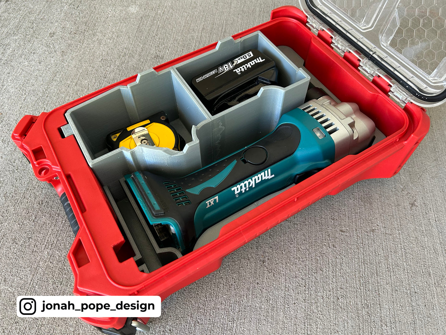 Makita Nibbler Insert for Compact Organiser By Jonah Pope Design