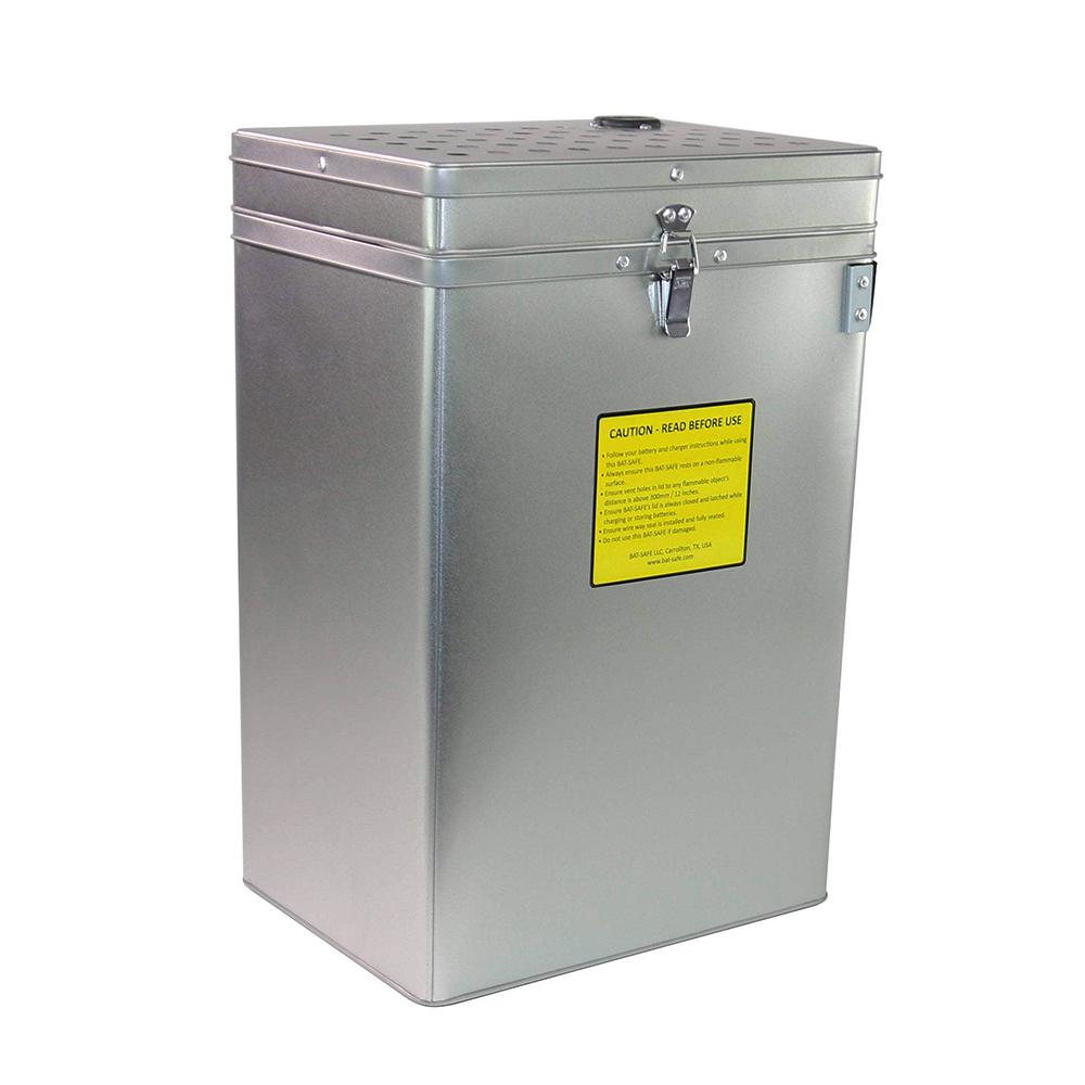 Bat-Safe XL - Charging & Storage Battery Safe Box
