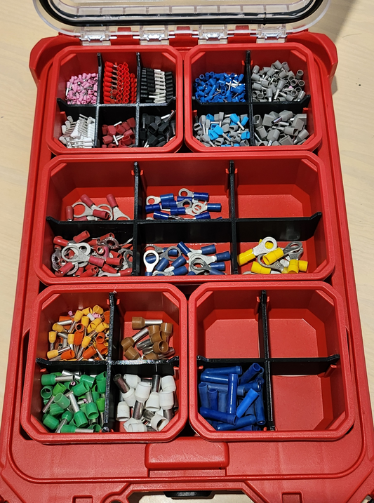 Milwaukee PACKOUT Low-Profile Organiser Inserts & Dividers