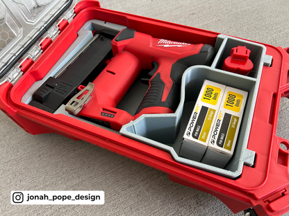 M12 Pin Nailer Storage Insert for Compact Organiser By Jonah Pope Design