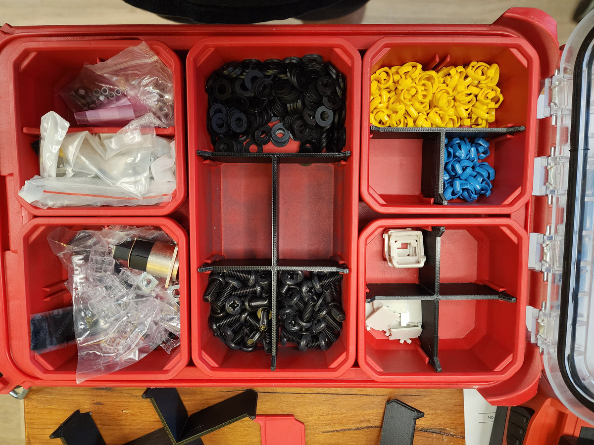Milwaukee PACKOUT Low-Profile Organiser Inserts & Dividers – Tradie Mods
