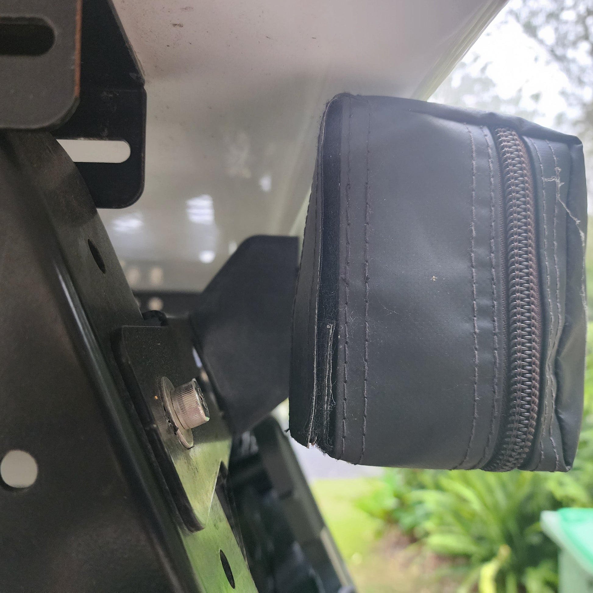 shower tent bracket Ozroo 90 Degree Kickass Shower Tent Mount – Tradie Mods