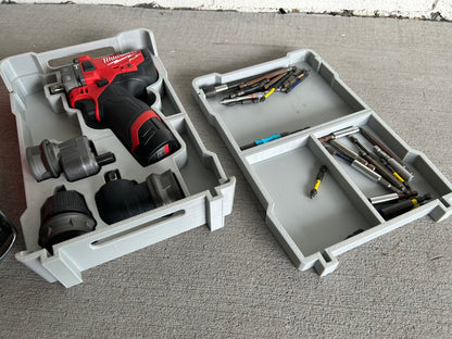 M12 Install Driver Storage Insert for Compact Organiser By Jonah Pope Design