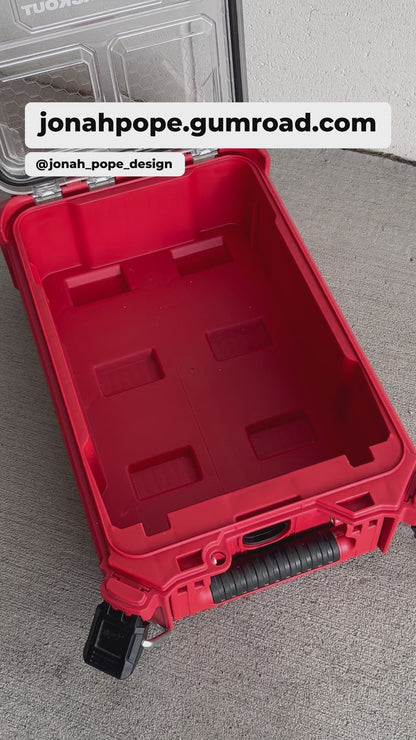 Router Bit Storage Insert for Compact Organiser By Jonah Pope Design