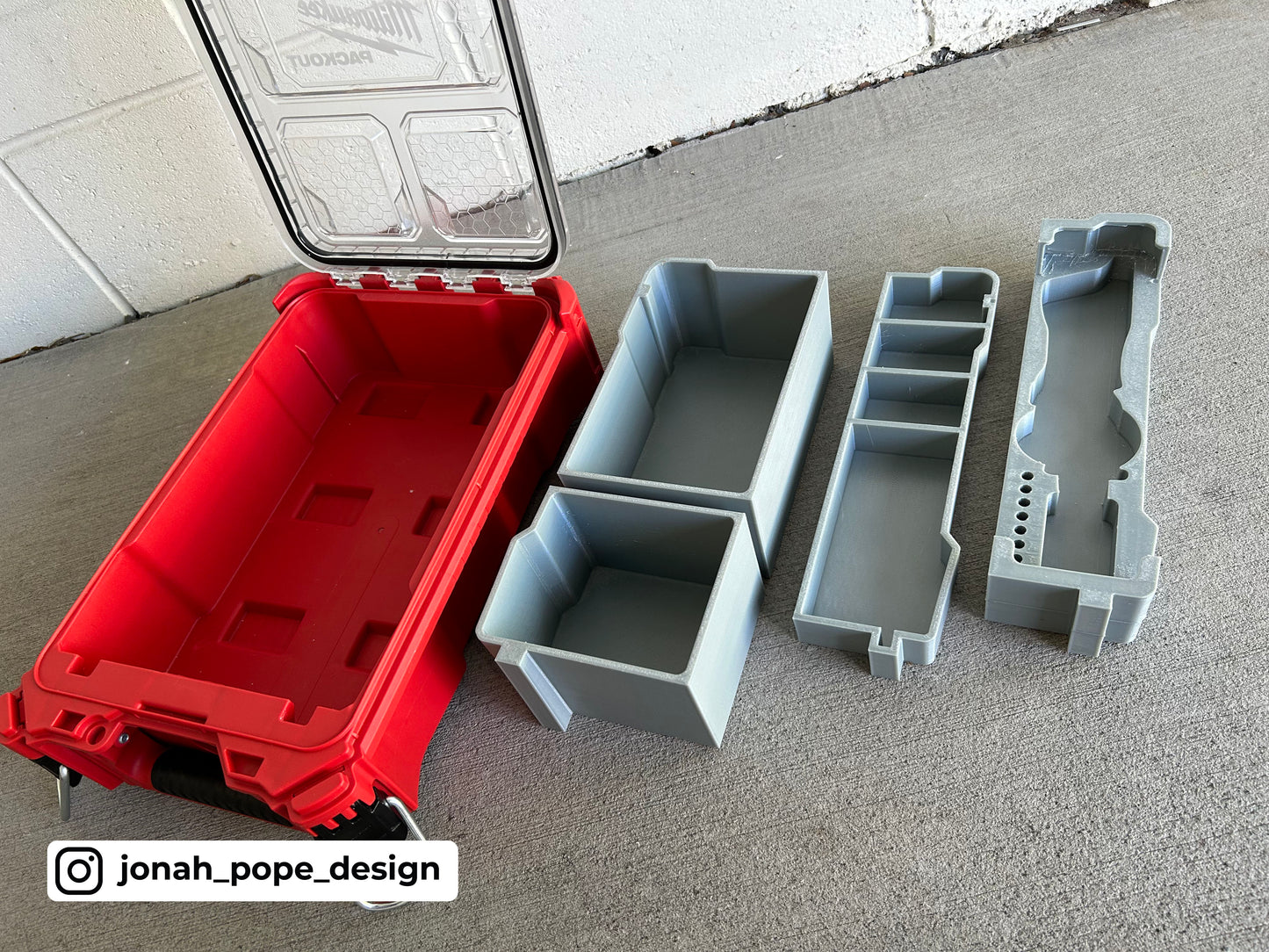 M12 Soldering Iron Storage Insert for Compact Organiser By Jonah Pope Design