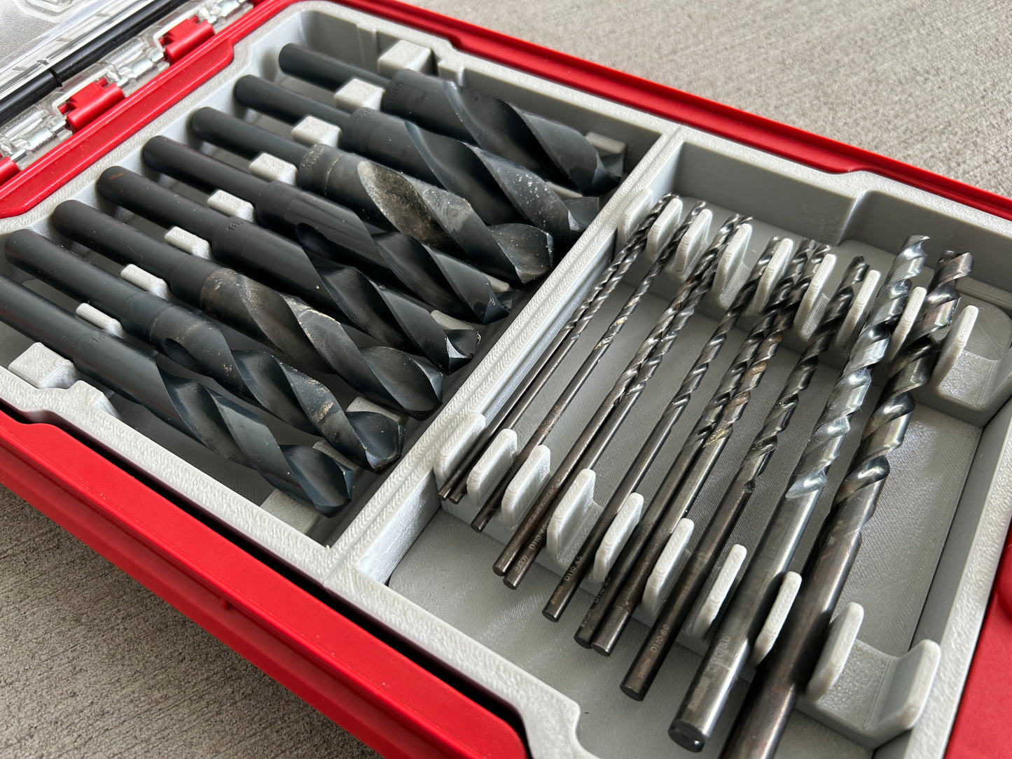 Drill Bit Storage Insert for Compact Organiser By Jonah Pope Design