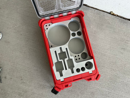 Packout Hole Saw Set Insert for Compact Organiser By Jonah Pope Design