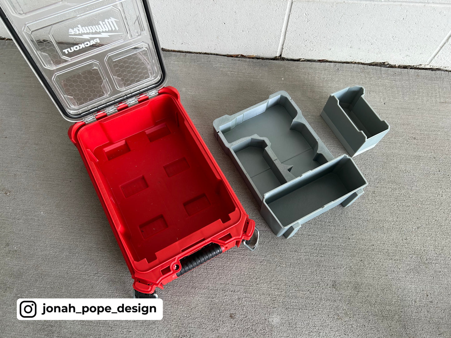 M18 Heat Gun Insert for Compact Organiser By Jonah Pope Design