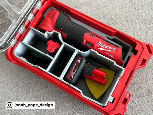 M12 Multi-tool Insert Insert for Compact Organiser By Jonah Pope Design