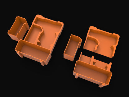 M18 Heat Gun Insert for Compact Organiser By Jonah Pope Design