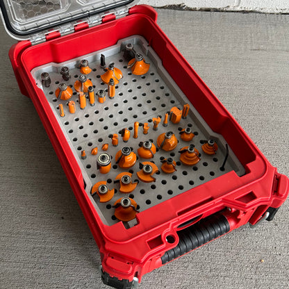 Router Bit Storage Insert for Compact Organiser By Jonah Pope Design