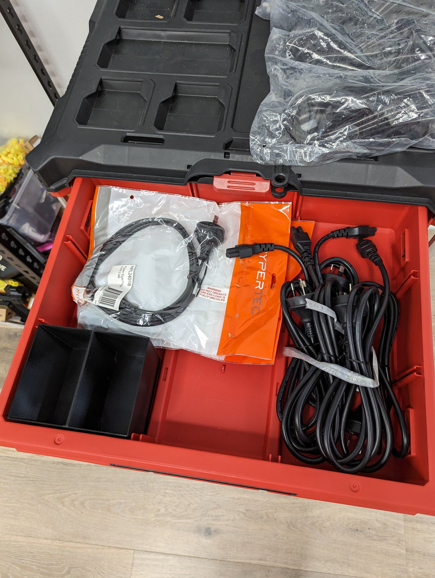Milwaukee Packout Packout 3 Draw Divider Tubs V1