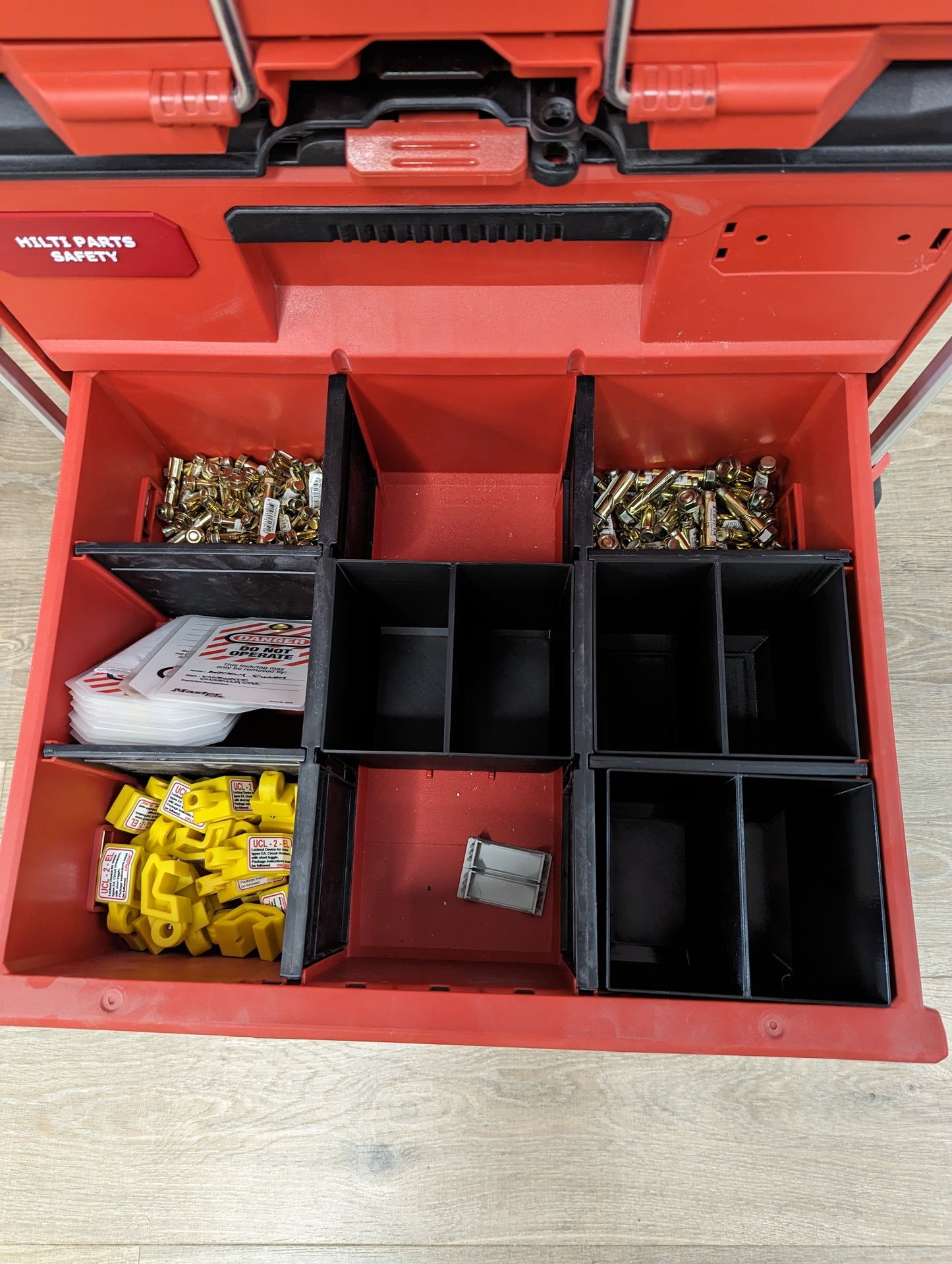 Milwaukee Packout Packout 2 Draw Divider Tubs V1