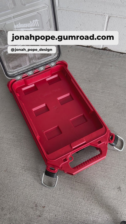Drill Bit Storage Insert for Compact Organiser By Jonah Pope Design